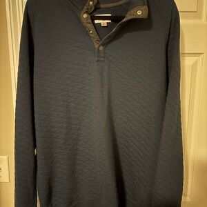 Quarter Zip Plaid Shirt